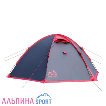 Палатка Tramp Rock 4 V2 серый_v01