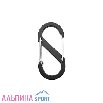 Карабин-S-образный-50мм-черн