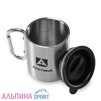 Термокружка Арктика 300мл с карабином_Site_v02