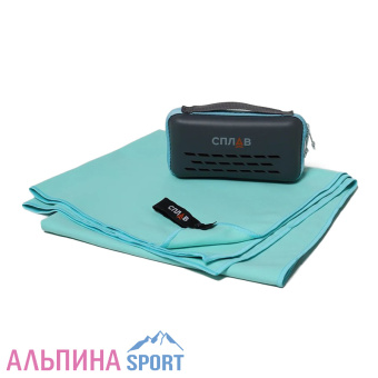 Полотенце походное Сплав Dip 60х120 см св.бирюзовый_v06