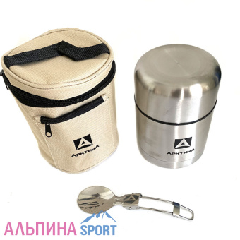Термос  Арктика  с шир-горлом в чехле-075-2