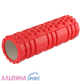 Ролик для йоги и пилатеса 4515см красный