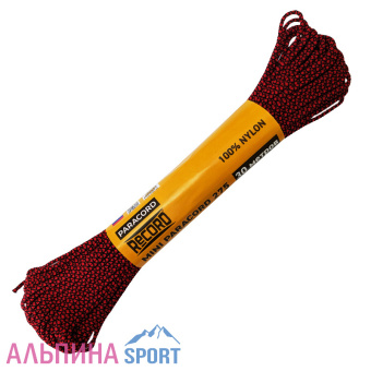 Паракорд 275 ПА d 2,2мм Красная ЗМЕЯ_v01