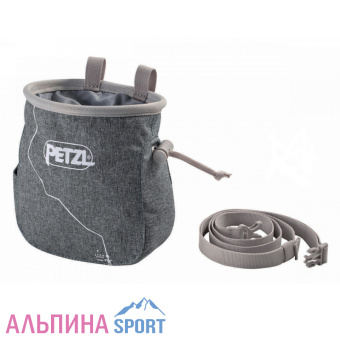 Мешок для магнезии Petzl SAKA цвет Grey-2