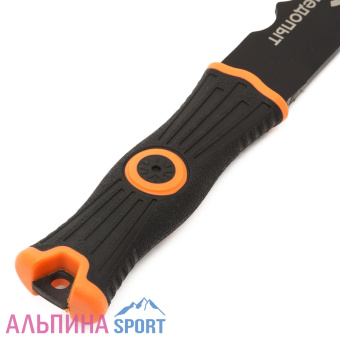 Топор туристический СЛЕДОПЫТ 240-130-85 мм 350 гр. прорезиненная ручка, в чехле_v05